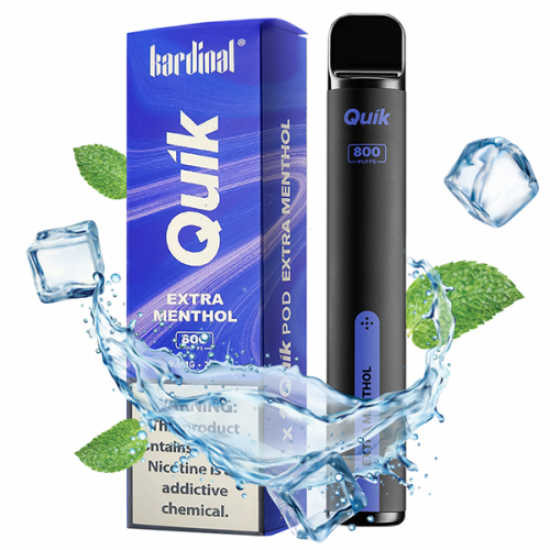 카디날 QUIK800 일회용 엑스트라멘솔