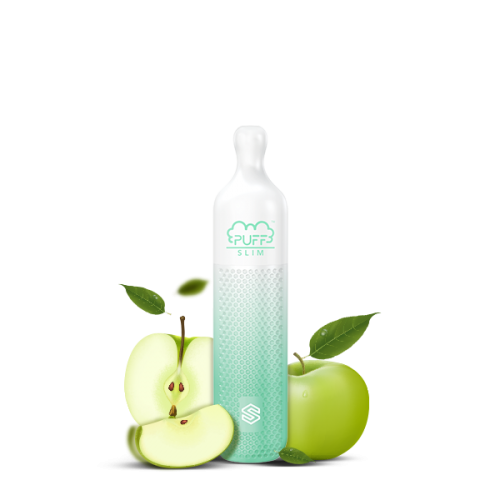 퍼프 슬림 일회용 그린애플